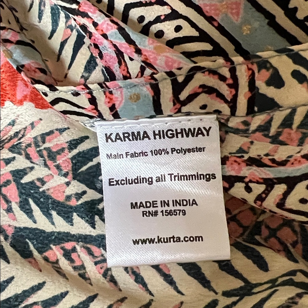 Karma Highway One Size Maxi Skirt - Picture 9 of 10